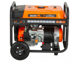 GENERADOR MONOFÁSICO GO55GE 5.5KVA, GASOLINA - KOLVOK - Imagen 4