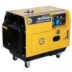 GENERADOR DIESEL 5.0 KVA 220 V SDG6500S CON CONEXION ATS - Imagen 3