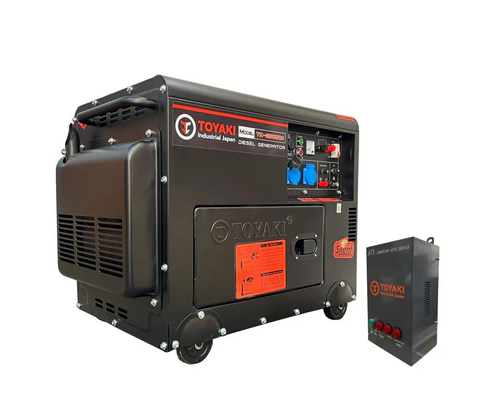 Generador Toyaki Diesel 6,5KVA + ATS TK-GS8500 Generador Toyaki Diesel 6,5KVA + ATS TK-GS8500