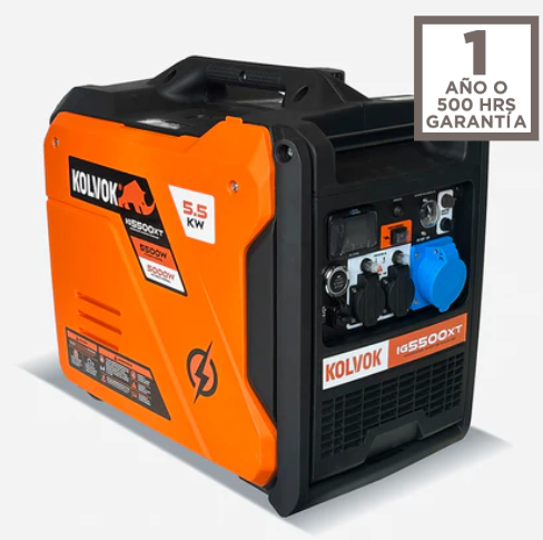 Generador Eléctrico Gasolina Inverter 5.5kVA KOLVOK iG5500XT2 Generador eléctrico gasolina inverter 5.5kva Kolvok ig5500xt