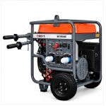 Generador eléctrico BESTE BG15000E vista frontal lateral